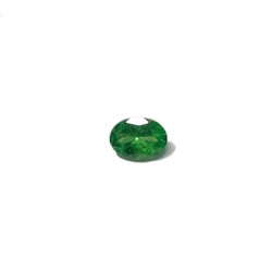 Faceted tsavorite garnet 5.5x7.5