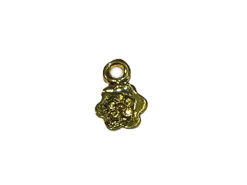 5% 14K GOLD PLATED SMALL FLOWER CHARM