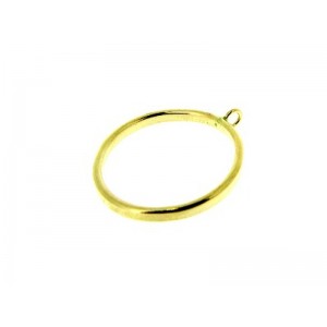 Gold Filled Flat Wire Ring - 30mm