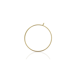 Gold Filled Flat Wire Ring - 50mm