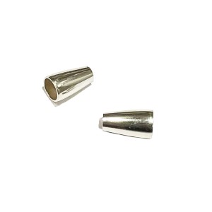 Sterling Silver 925 small Cone Bead 