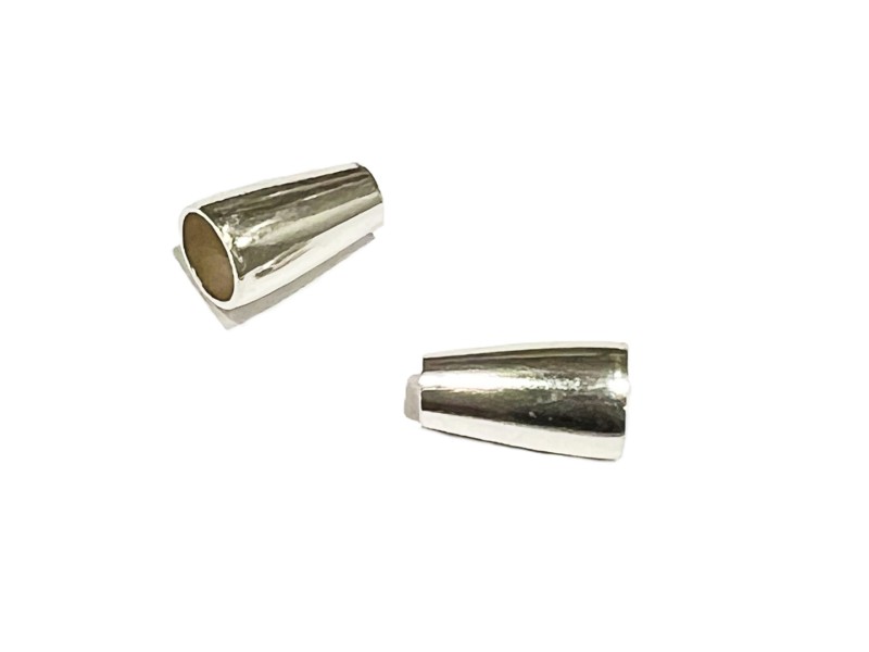 Sterling Silver 925 small Cone Bead 