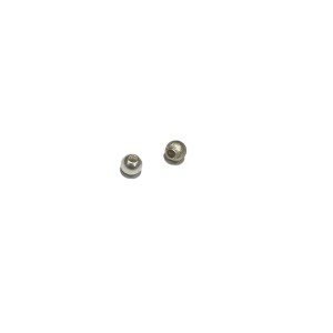 S925 4mm ROUND MATT BEAD (1.5mm HOLE)