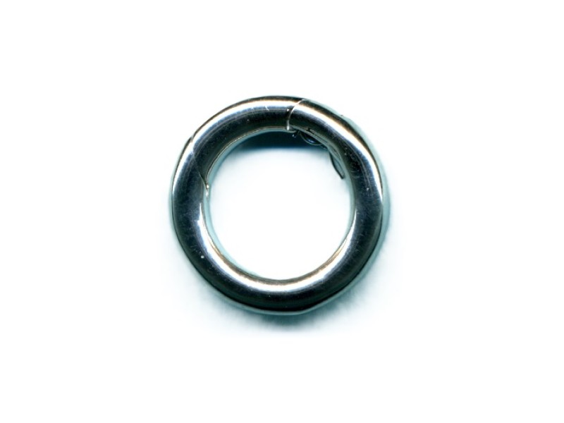 S925 SMALL DONUT TRIGGER CLASP 12.4 X 2.5 MM  