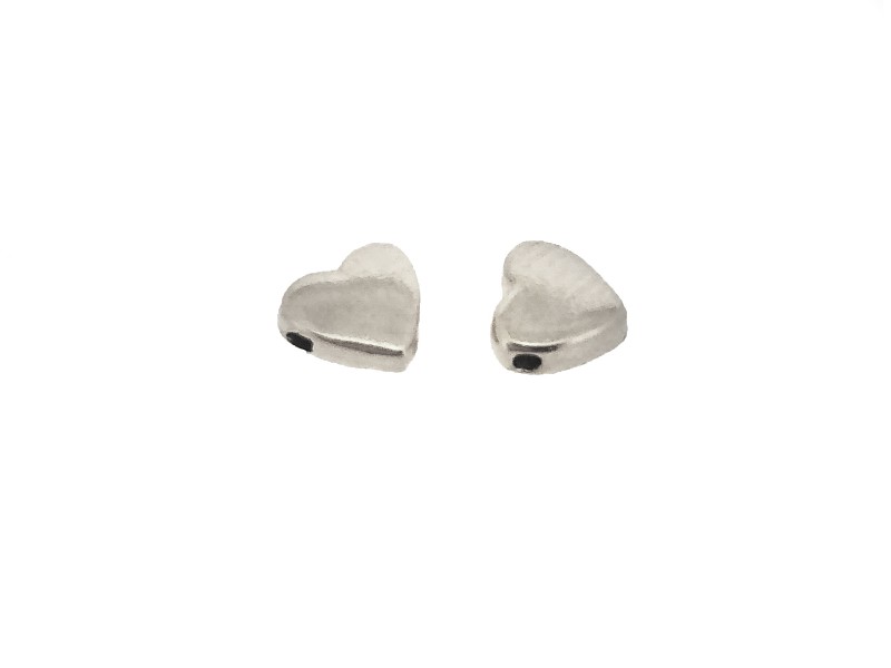 STERLING SILVER 925 HEART BEAD  