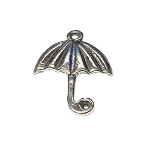 S925 Silver Umbrella Charm Pendant 11.5x13mm    