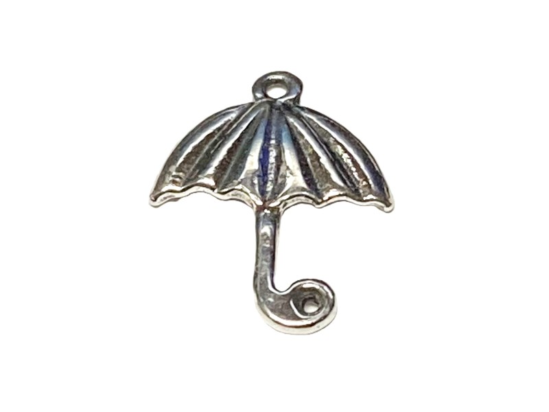 S925 Silver Umbrella Charm Pendant 11.5x13mm    