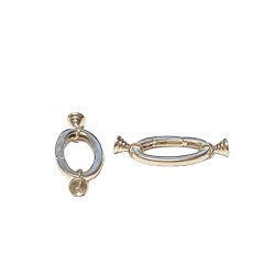 Sterling Silver 30 x 20mm clasp Enhancer