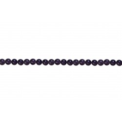 Amethyst Beads, Round - 5 mm