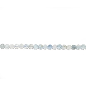 Aquamarine Faceted Beads 4mm