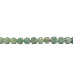 Pale Green Aventurine Round Beads 14mm         