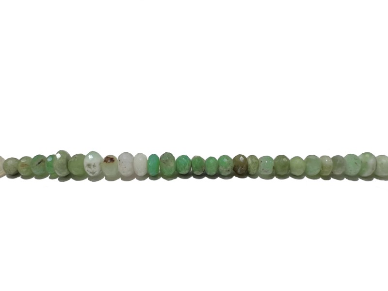 Chrysoprase Bati Faceted Beads 5.5-8mm