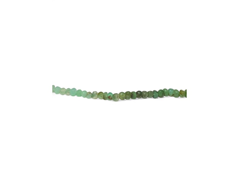 Chrysoprase Faceted Beads B Quality 3-3.5mm