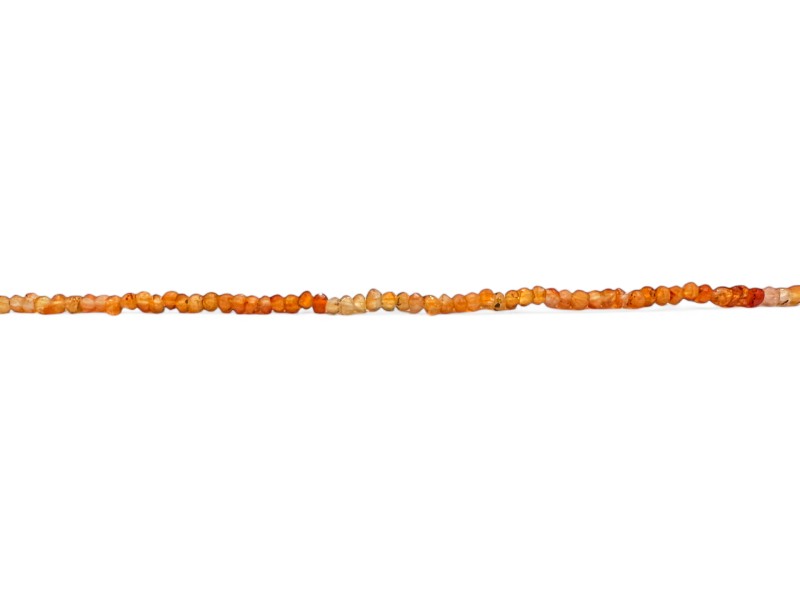 Carnelian Shades Faceted Beads approx 3mm          