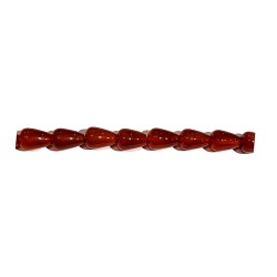 carnelian drop beads 10x14mm