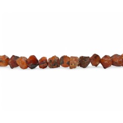 Carnelian raw slabbed beads