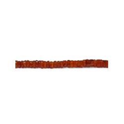 carnelian tyre beads 5mm