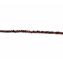 Garnet Round 3 mm Beads