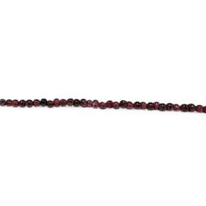 Garnet Round 3 mm Beads