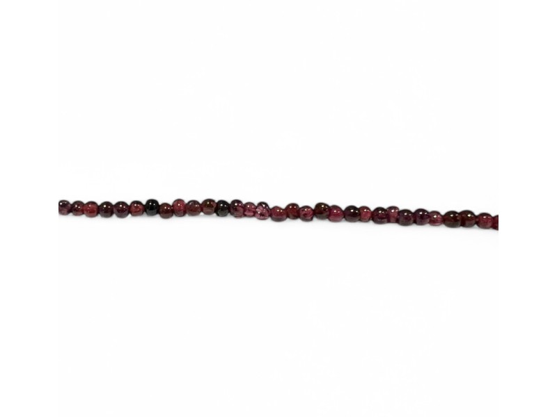 Garnet Round 3 mm Beads