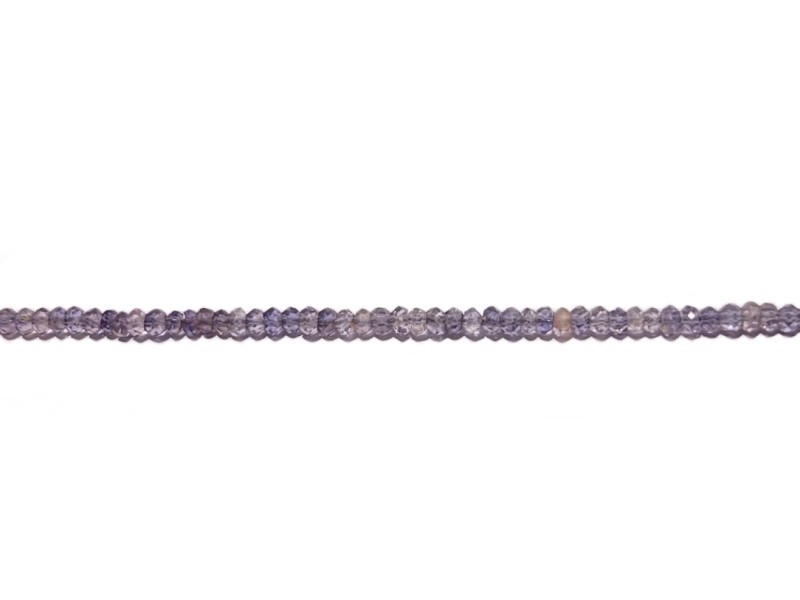 Iolite Faceted Special Cut Beads 3mm                         