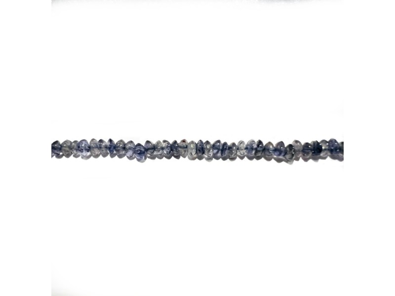 Iolite Button Beads 3-4mm                                         