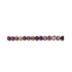 Lepidolite (purple mica) Round 6mm Beads