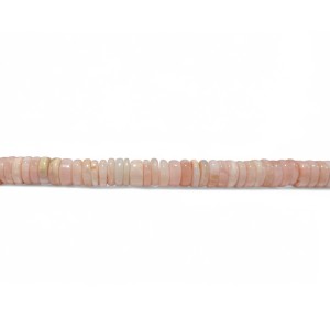 opal pink tyre beads 7 to 8mm