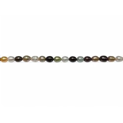 Autumn Colour sujani freshwater pearl strings