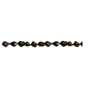 Pearl Black XL Baroque Beads