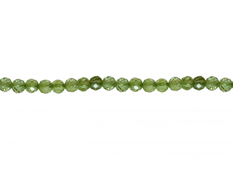 Peridot Faceted Beads Special Cut