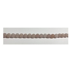 Rose Quartz Rough Polish Round 10mm  Beads.