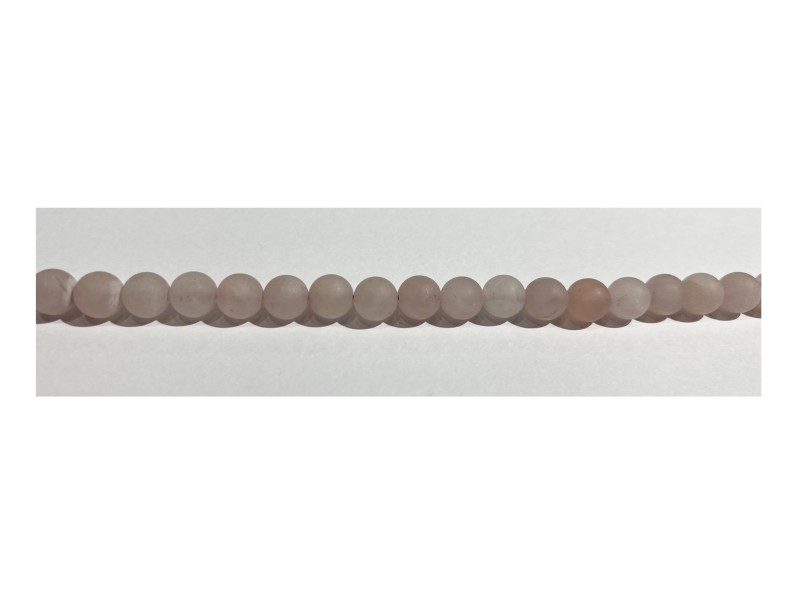 Rose Quartz Rough Polish Round 10mm  Beads.