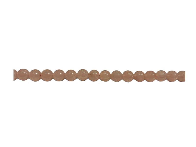 Rose Quartz Round Beads - 5 - 7 mm       