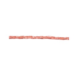 Rose Quartz Rectangular beads.         