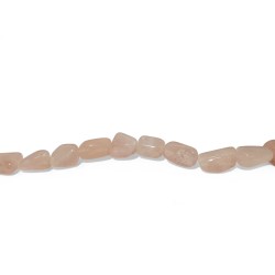 Rose Quartz Polished Slab Beads