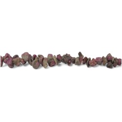 Ruby Uncut Nugget Beads, 10-15mm