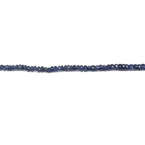 Sapphire Faceted Beads 3 - 3.5mm 