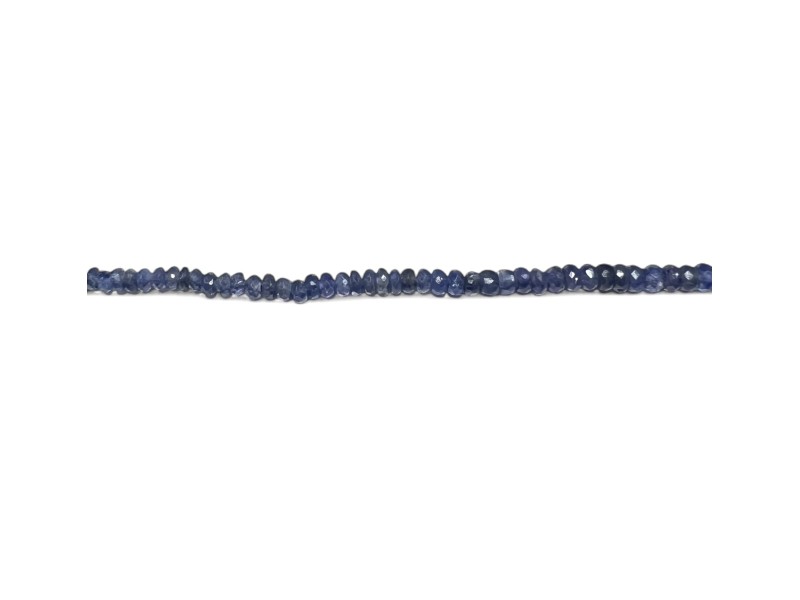 Sapphire Faceted Beads 3 - 3.5mm 