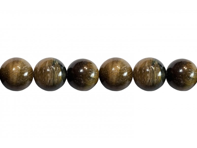 Tiger Eye Round Beads - 16 mm 