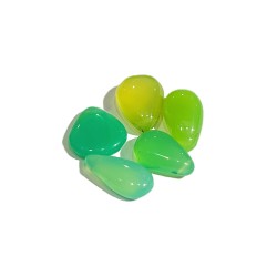 Chrysoprase Pear or Drop shaped singles 