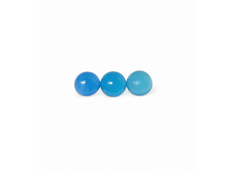 chalcedony cabochons round 8mm 