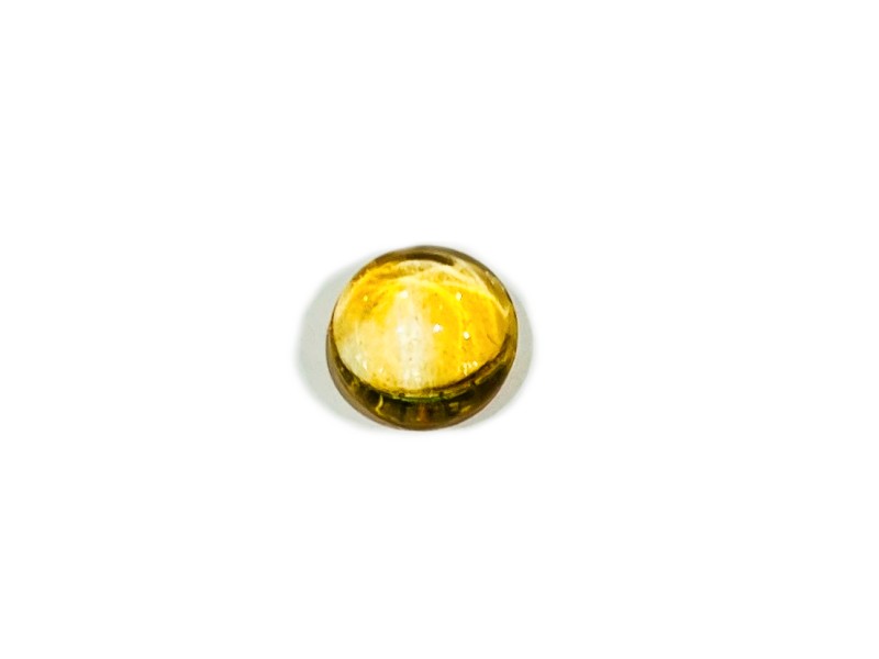 Citrine Cabs Round 10 mm