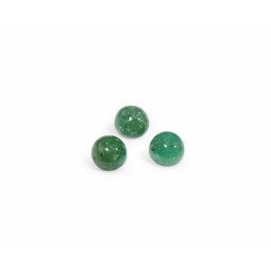 Emerald Cabochon Round 7mm