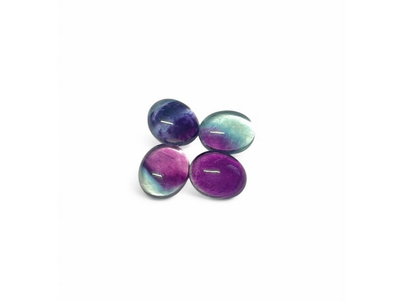 fluorite cabochons oval 10x12mm