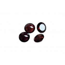 Garnet Cut Stone, Round, 4 mm