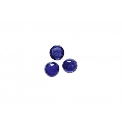 Iolite Cabs, Round, 3 mm 