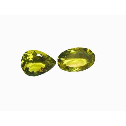 lemon quartz faceted mixed shapes 28ct+