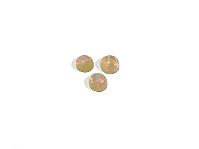 Ethiopian Opal Cabochon Round 6mm