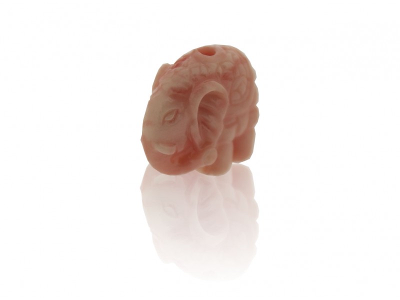 CORAL Little Elephant Beads